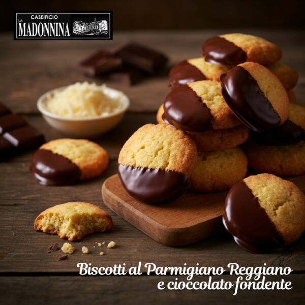 Caseificio La Madonnina - Biscotti Parmigiano Reggiano e cioccolato