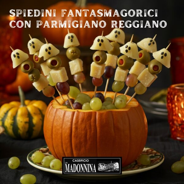 Caseificio La Madonnina - RICETTE DI HALLOWEEN con Parmigiano Reggiano